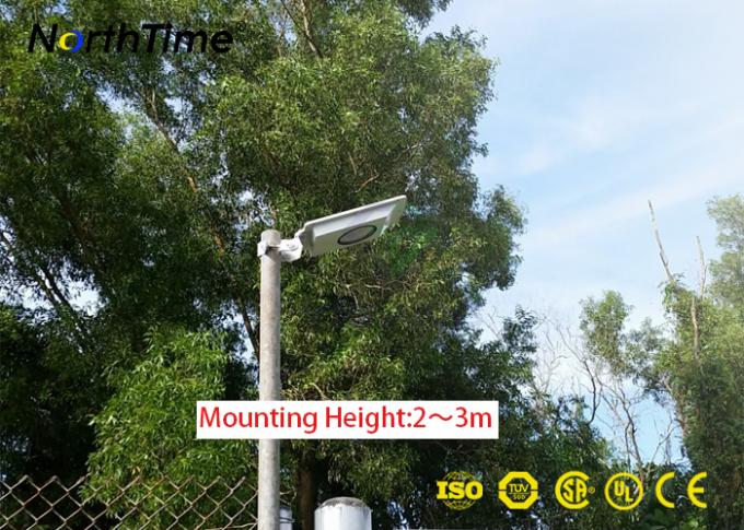 Automatically Smart Solar Street Light Outdoor 2-3 Meters Mounting Height