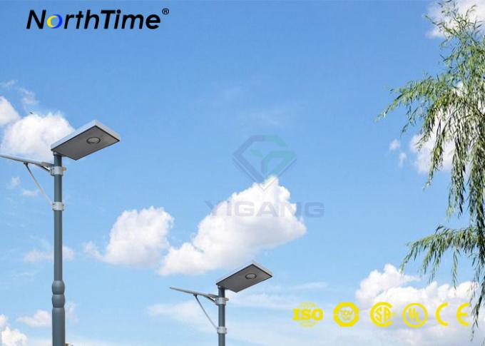 Intelligent 12V 15W Solar Powered LED Street Lights CE RoHs CertificateD