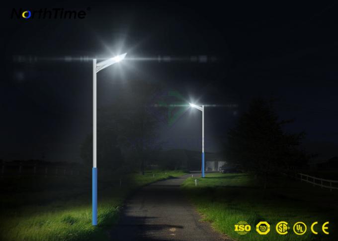 All in one Integrated LED Solar Street Lights with Lithium Battery , Solar Landscape Lighting