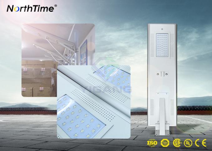 IP65 Solar Powered LED Lighting Systems All In One with 120 Degree Infrared Motion Sensor