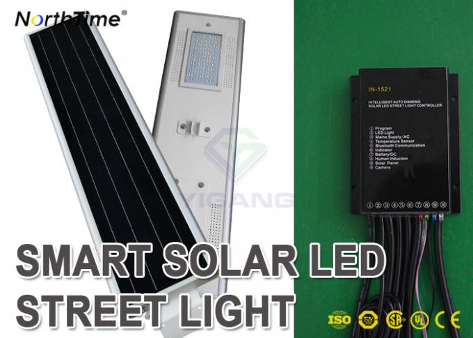Last 7 Rainy Days 6500-7000 Lumens Integrated Solar LED Street Light for Warehouse