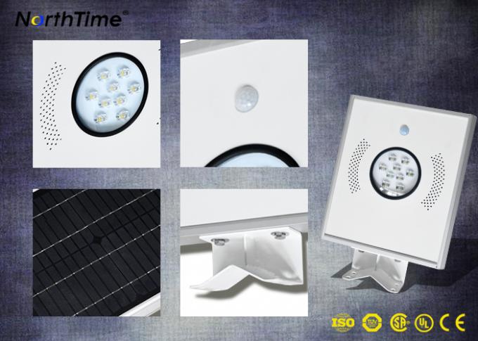 IP65 integrated solar led street light 50000 Hours 950LM ROHS Certification