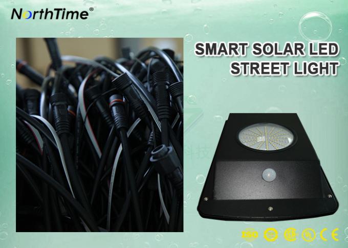 OEM / ODM Services Integrated Solar Panel LED Street Light , Solar Garden Lighting 6W Patent