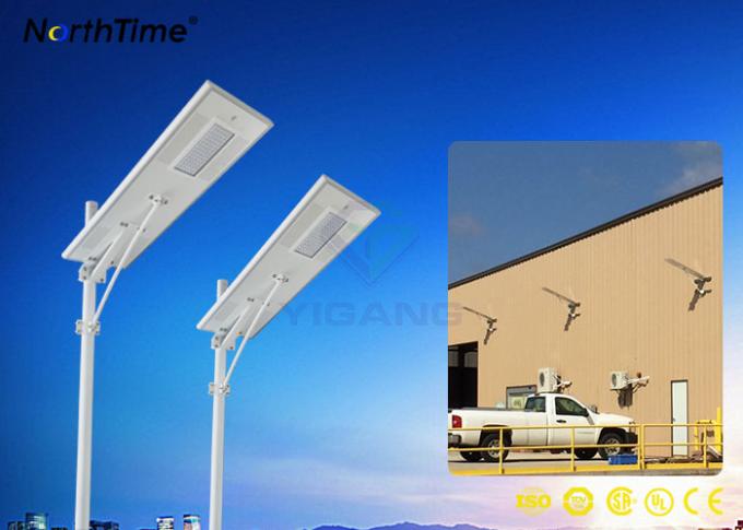 Infrared Motion Sensor Solar LED Street Light With Solarworld Panel 8500 - 9000LM IP65