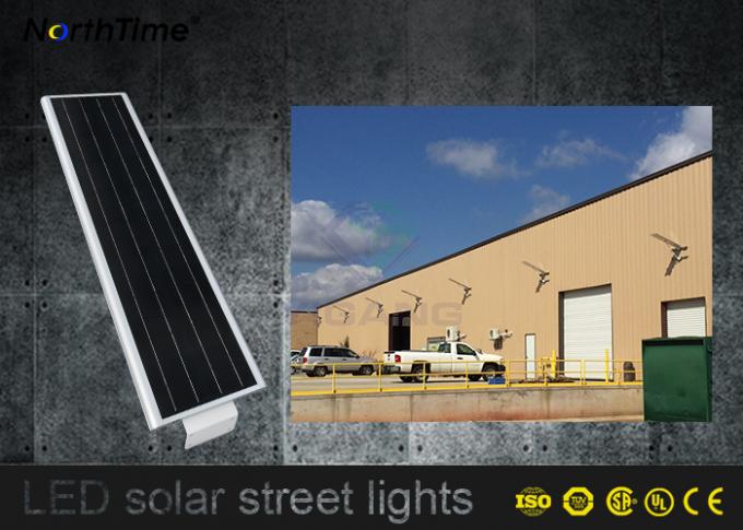 18V 65W Smart Solar Street Light With Li Battery 12V 30AH / Remote Control