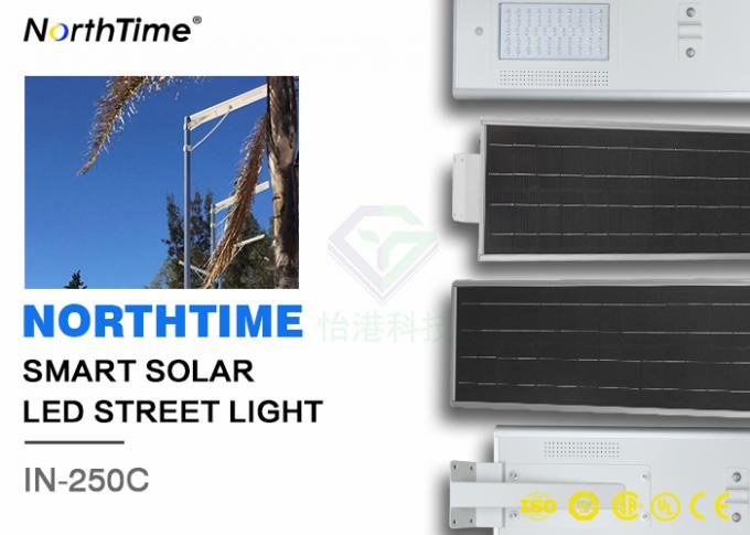 High Brightness 50 Watt LED Solar Street Lights with 5 Years Warranty