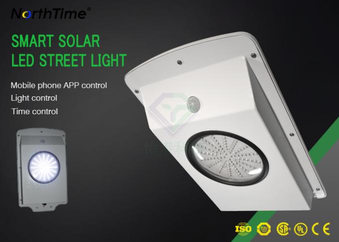 6W IP65 Outside Integrated Solar LED Garden Lights with PIR sensor High Lumen