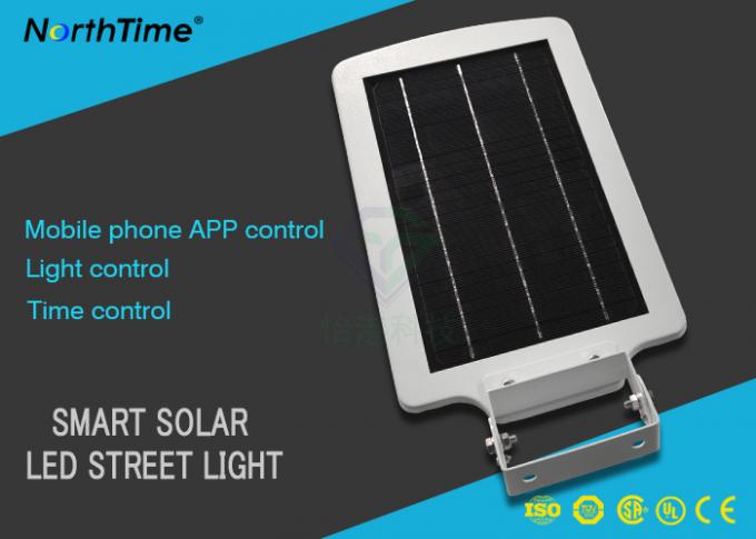 Mini DC 12V IP65 Aluminum Led Solar Garden Street Lights 6w / 8w Energy Saving