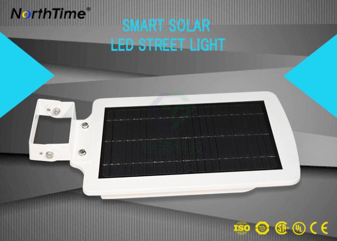 Mini DC 12V IP65 Aluminum Led Solar Garden Street Lights 6w / 8w Energy Saving