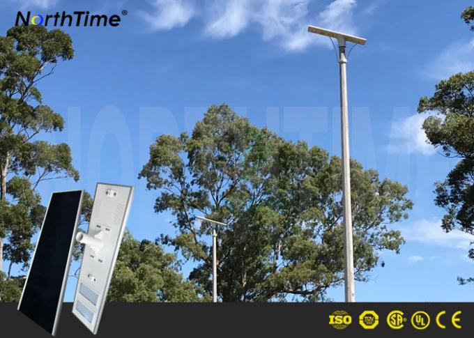 PIR Control 120 Watt All In One Solar Street Light Outdoor For Highway / Square