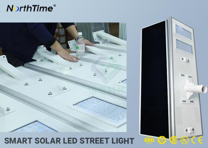Mobile Control 120 Watt Solar Powered LED Street Lights / Led Highway Light