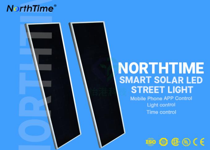 Bridgelux 120W Integrated Solar LED Street Light with APP Smart Control