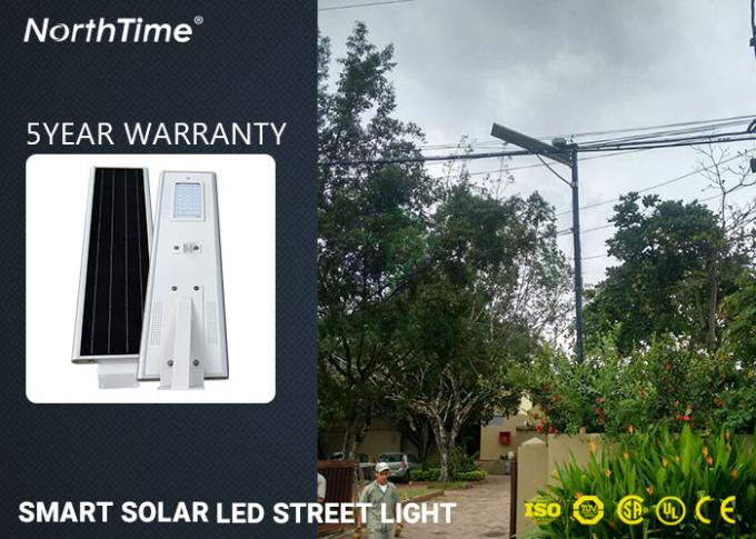 3300LM 30Watt All In One Integrated Solar Street Light Outdoor For Government Project