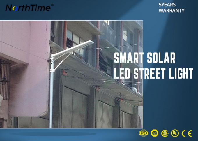 Light Sensor Control Solar Powered LED Street Lights Outdoor Viewing Angle 120°