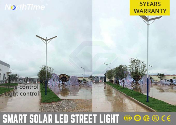 4000 - 4300lm High Power LED Street Light With 50000hours Long Lifespan CE ROHS Approved