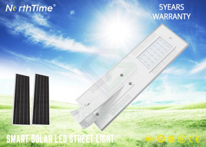 25Watt IP65 Motion Sensor Integrated LED Solar Street Light 50000 Hours Life