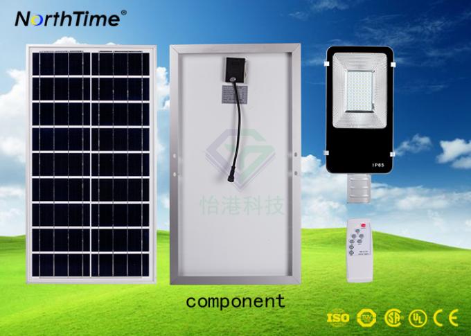Energy Efficiency 25W Outdoor Solar LED Street Light With Ce RoHS Approved