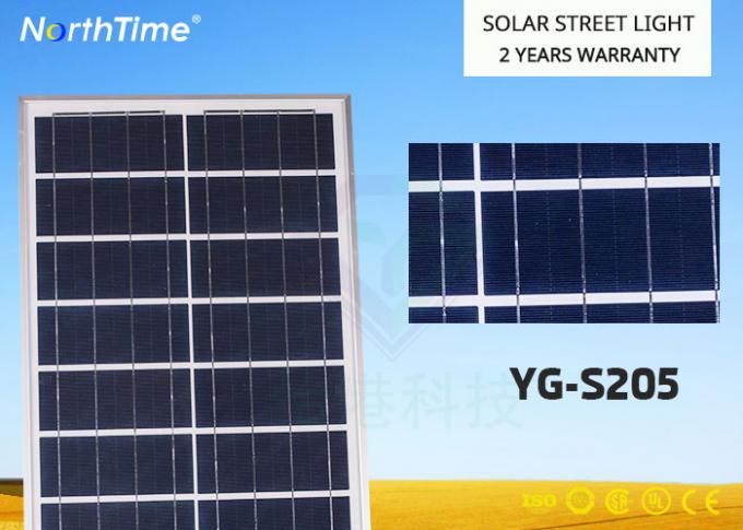Separatd Lithium Battery Smart Control Solar Powered Road Lights 25 W 12 Hours Lighting Time