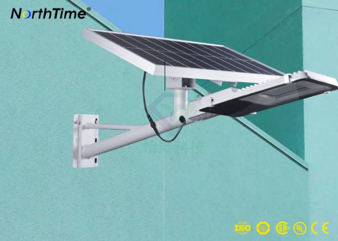 140° Angle Outdoor Solar Street Lights With Remote Control , Solar LED Garden Lights