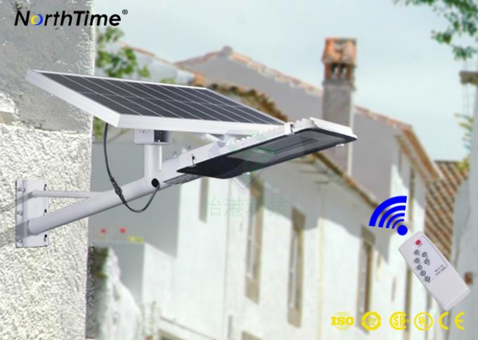Waterproof Bridgelux SMD Solar LED Street Lamps 25 Watt 7000k 3.2V 5A