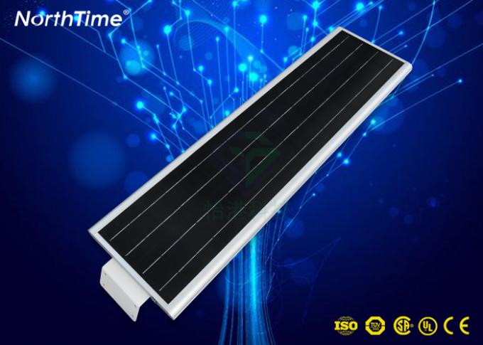 Aluminum Alloy Bridgelux Chip Outdoor Solar Street Lights Charge Time 6-7 Hours