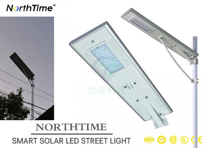 Waterproof  18V 70W Outdoor Solar Street Lights With 50000 Hours Life Time