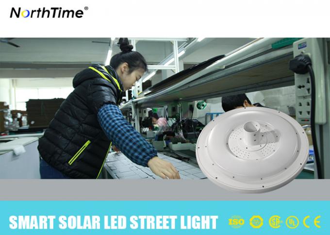 Cool White 20 Watt Solar Powered Garden Lights With 120° Visual Angle