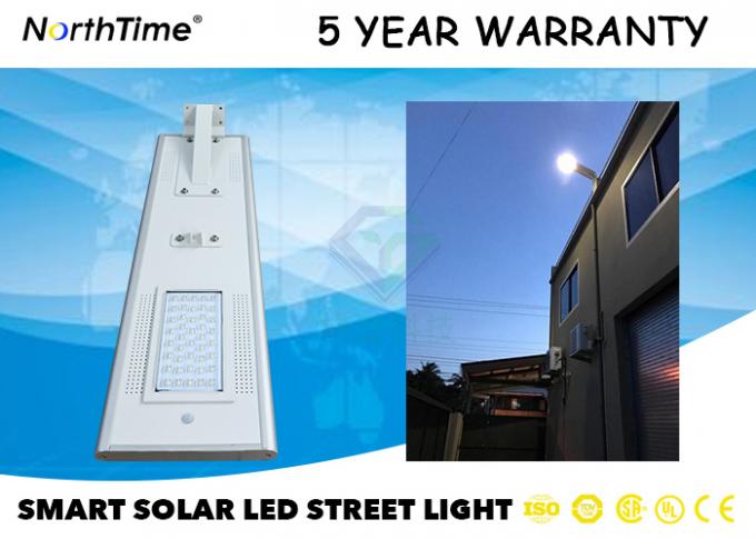 4300lm Solar Integrated Street Light / All In One Solar Street Courtyard Light
