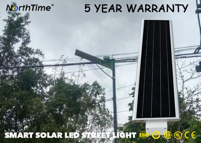 40Watt Integrated Solar Street Light / LED Road Lamp 50000 Hours Lifespan