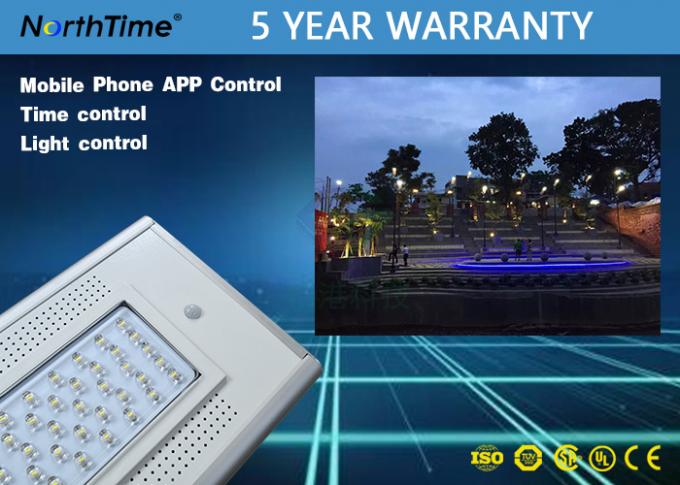 Bridgelux Solar Garden Street Light 40W / Solar Powered LED Parking Lights