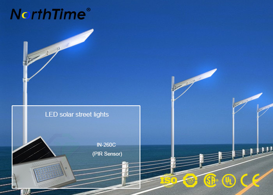 China Villa LED Solar Street Lights 60W 9M Mounting Height 1200×340×45 mm supplier