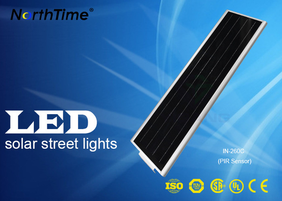 China 6500K - 7000K Waterproof LED Solar Street Lights Outdoor 120° Beam Angel supplier