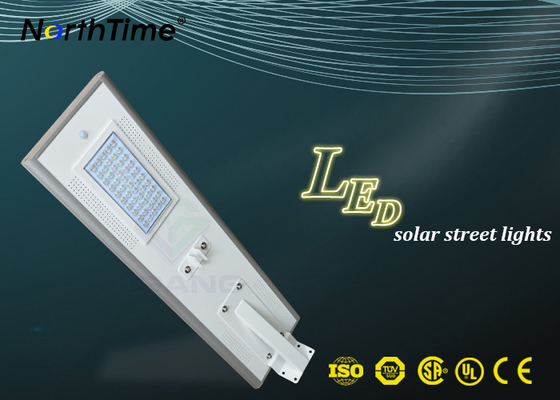 China Bridgelux LED Chips Smart Solar Street Light Lithium Battery 12V 35AH supplier