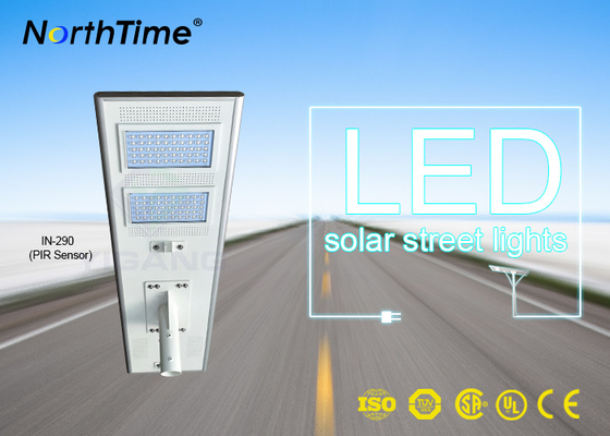China Private Road Cool Warm Smart Solar Street Light 90W 9000LM - 10000LM supplier