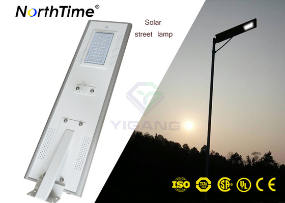 China PIR Motion Sensor Street Lights LED 50W Solar Road Lamp 5100-5200 Lumens supplier