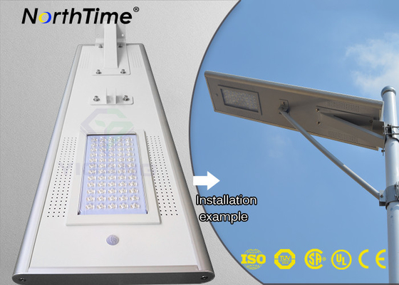China Sun Charging Long Lighting Time Solar Panel Street lights with Infrared Motion Sensor supplier