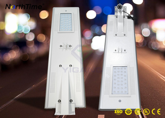 China Smart LED Solar Street Lights with Bridgelux LED , Solar Powered Led Street Lights supplier