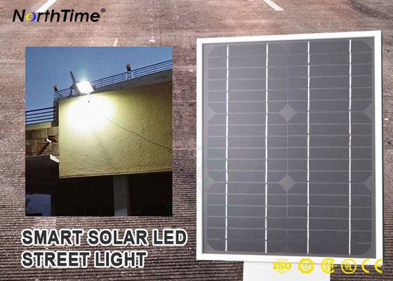 China 12W LED Solar Street Lights System Can Work 4 Rainy Days With 5 Years Warranty supplier