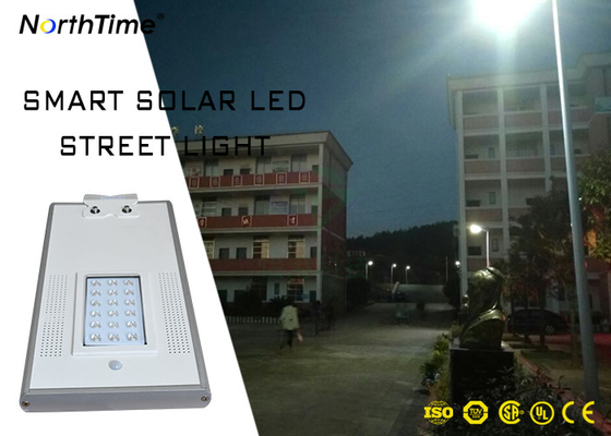 China 1900lm 30W LED Solar Street Lights with Phone APP For Garden / Park supplier