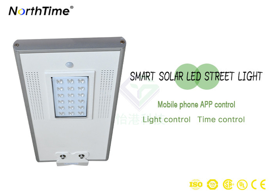 China IP65 Solar Powered Led Street Light With 30W Panel 13AH Battery TUV IES ISO approved supplier