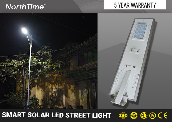 China High Brightness LED Integrated Solar Street Light 60W 7000K 36Ah Battery supplier