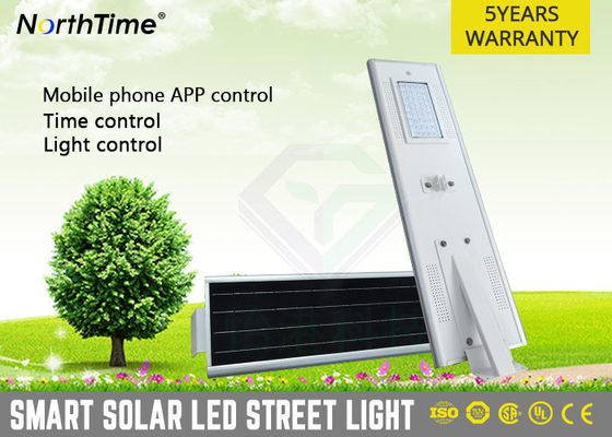 China IP65 40Watt Outdoor Garden Solar Powered LED Street Lights Energy Saving supplier