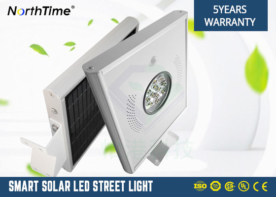 China Super Brightness Waterproof LED Solar Street Light With Pole / Solar Powered Outside Lights supplier