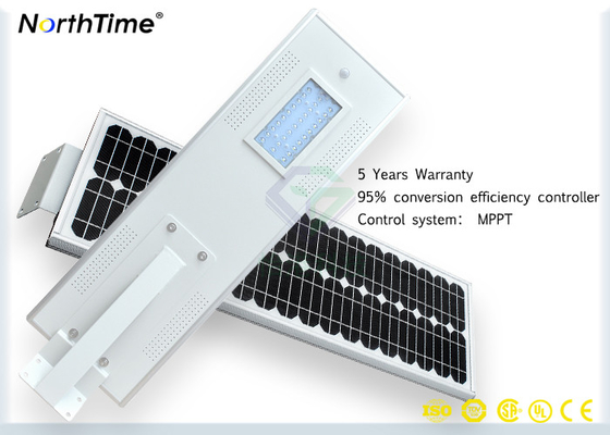 China Waterproof Outdoor Solar Street Lights 30W With CCTV Camera ROHS ISO CE supplier