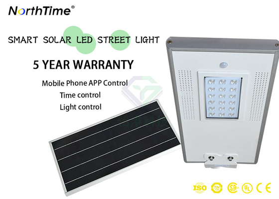 China 18W LED Solar Street Lights With Lithium Battery 12V 13AH / Solar Wall Lamp supplier