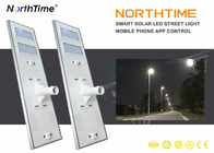 90W IP65 Solar LED Street Light with Phone App Control System