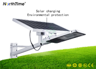 Separatd Lithium Battery Smart Control Solar Powered Road Lights 25 W 12 Hours Lighting Time