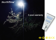 IP65 Outdoor Luminaire LED Solar Street Lamp With 90Ah Lithium Battery