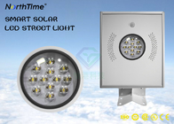 High Brightness LED Street Lamp , 12W Solar Panel Garden Street Lamp