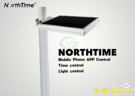 Smart Aluminum Housing Waterproof Solar Power Street Lights Charge Time 6-7 Hours With Sunshine